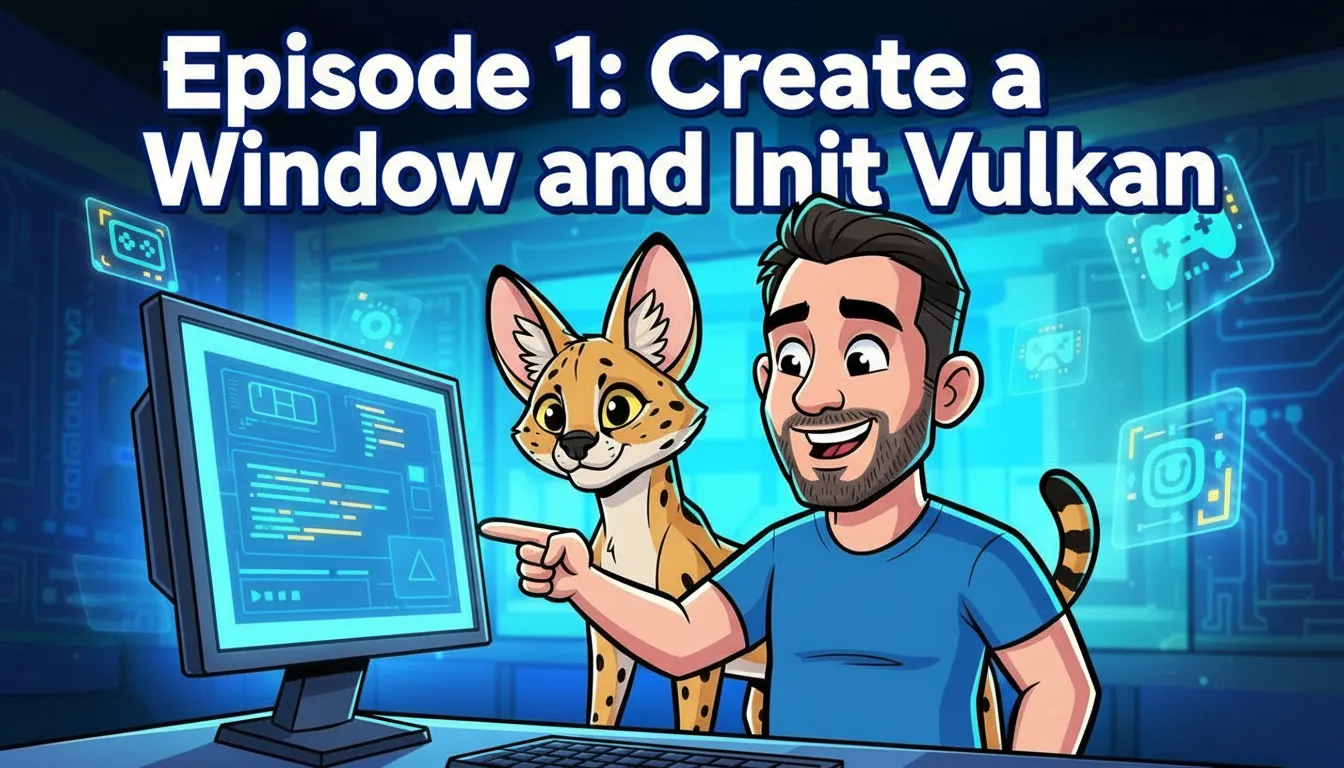 Episode 1: Creating a Window and Vulkan Renderer